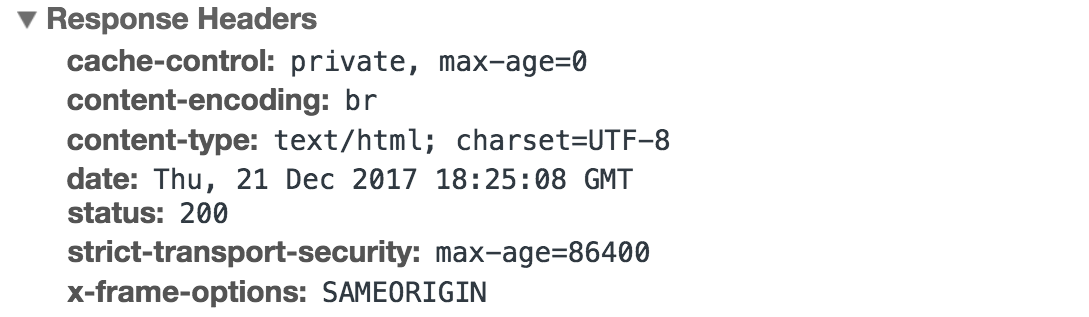 HTTP-Antwortheader